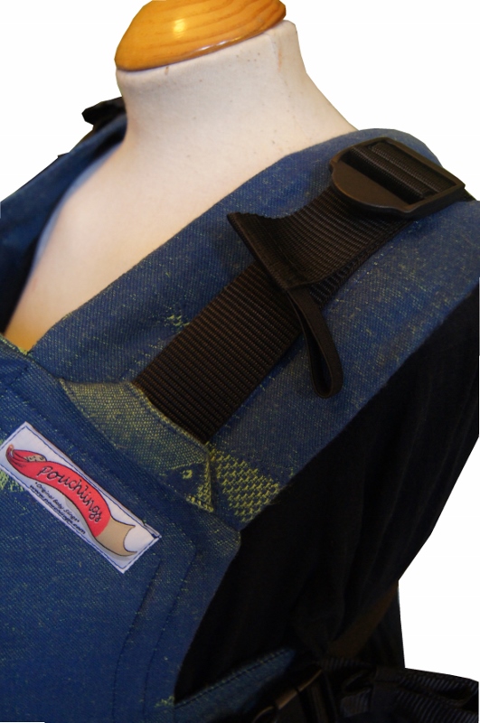 Adjustable length buckle shoulder straps